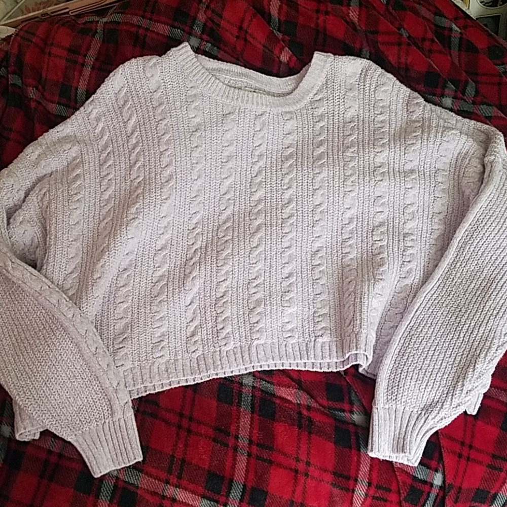 Crop sweater